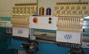 ID#1212 - Tajima TMFX - C1202 Commercial Embroidery Machine.  Year 1997 : 2 : 12 - www.TheEmbroideryWarehouse.com